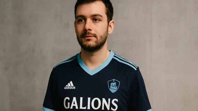 Jezu Jean Massol en maillot Galions esports avant sa retraite League of Legends 2025