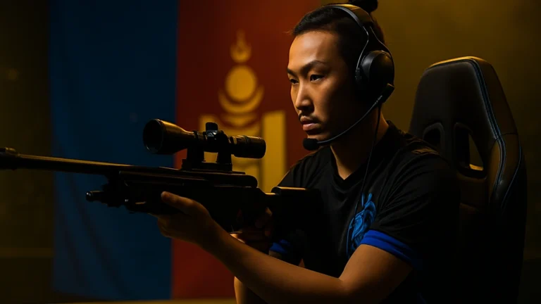 910 (Usukhbayar Banzragch), AWPer de The MongolZ, concentré en LAN