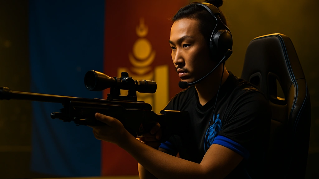 910 (Usukhbayar Banzragch), AWPer de The MongolZ, concentré en LAN